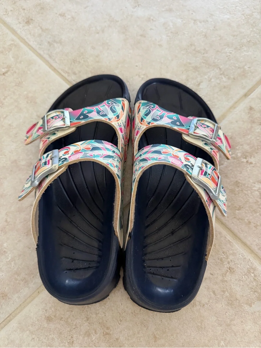 Birkenstock Birki's Retro Haiti Surf Girl Sandals